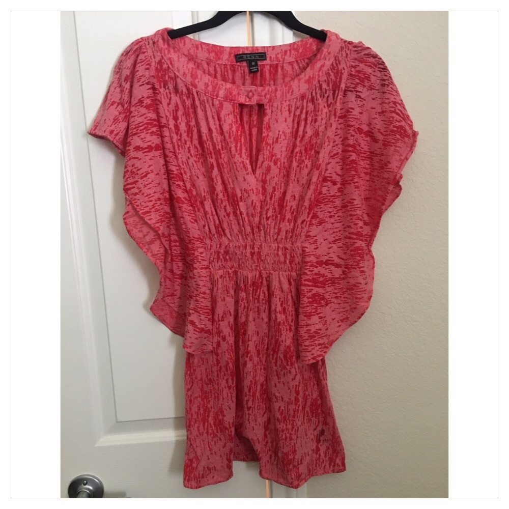 Renn Flutter Sleeve Blouse